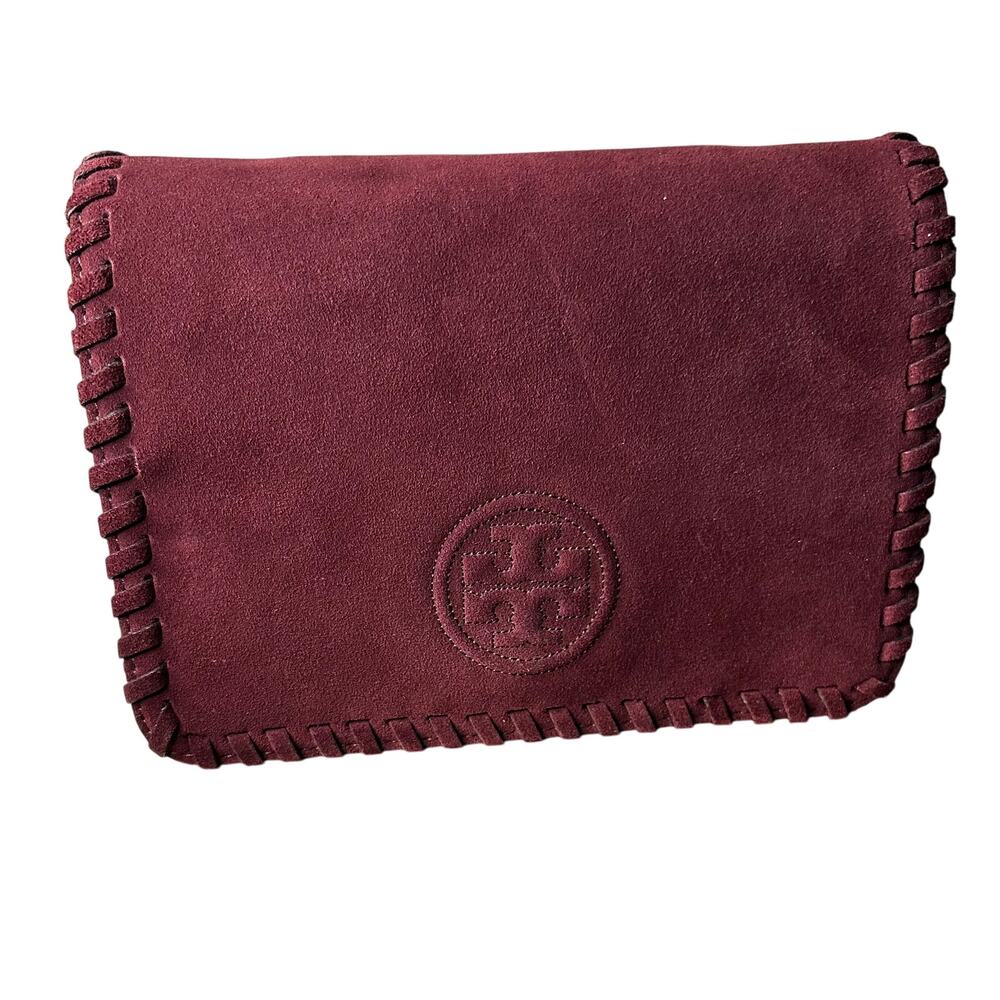 Tory Burch Marion Suede Combo Crossbody